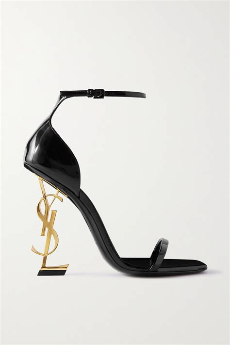 escarpins ysl opyum|SAINT LAURENT Opyum embellished patent.